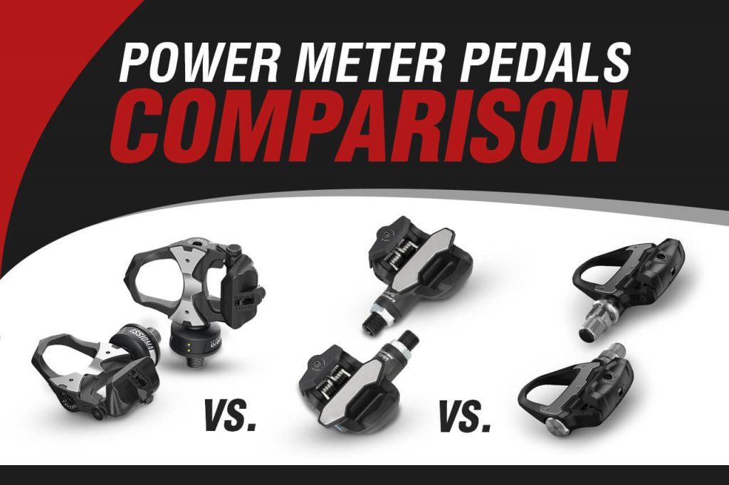 Our banner image for our power meter pedals comparison article