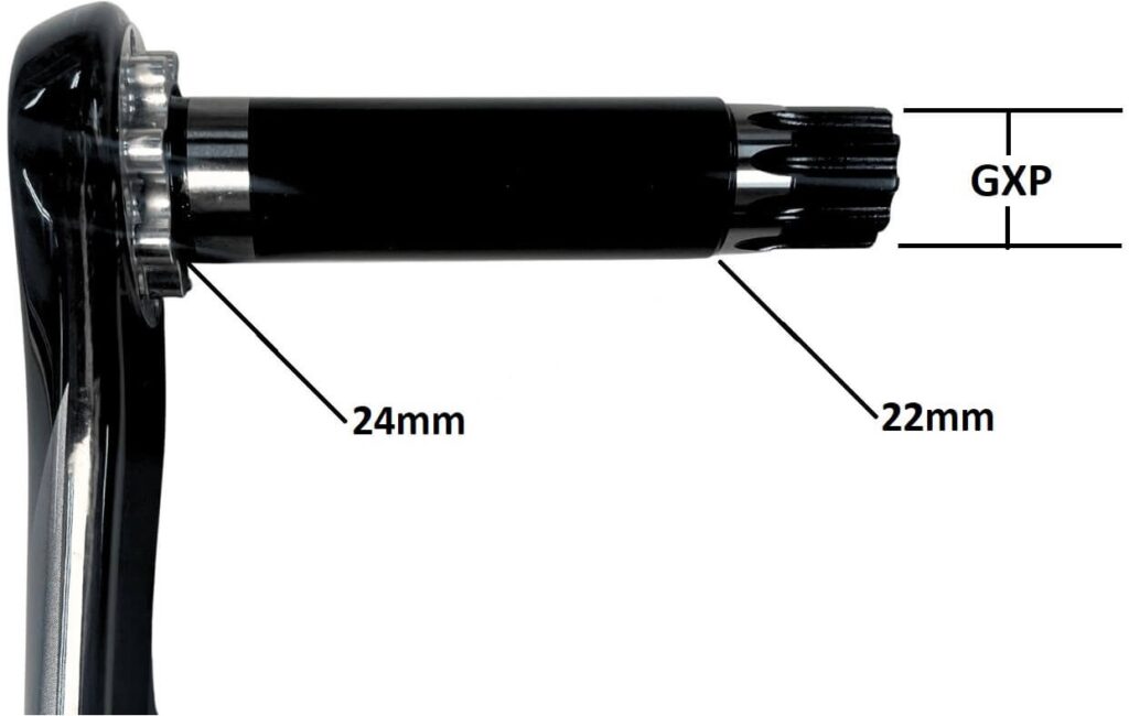 Sram gxp spindle diameter new arrivals