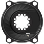 A black XCADEY XPOWER-S GEN2 SRAM 8-Bolt Road/Gravel Power Meter against a white background.