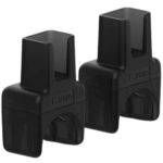 Two black Magnetic Connector for Assioma PRO MX against a white background.