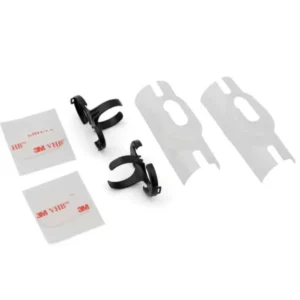 The accessories in a SRAM eTap AXS Wireless Blips Mounting Kit.