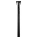 The front of a black 400 MM ENVE Round Seatpost.