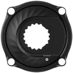 The front of a black XCADEY XPOWER-S GEN2 Cannondale MTB Power Meter.