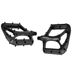 A pair of black Praxis Works Brodium Mountain Bike Pedals.