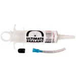 A clear Silca Ultimate Sealant Injector with hose and valve core removal tool.