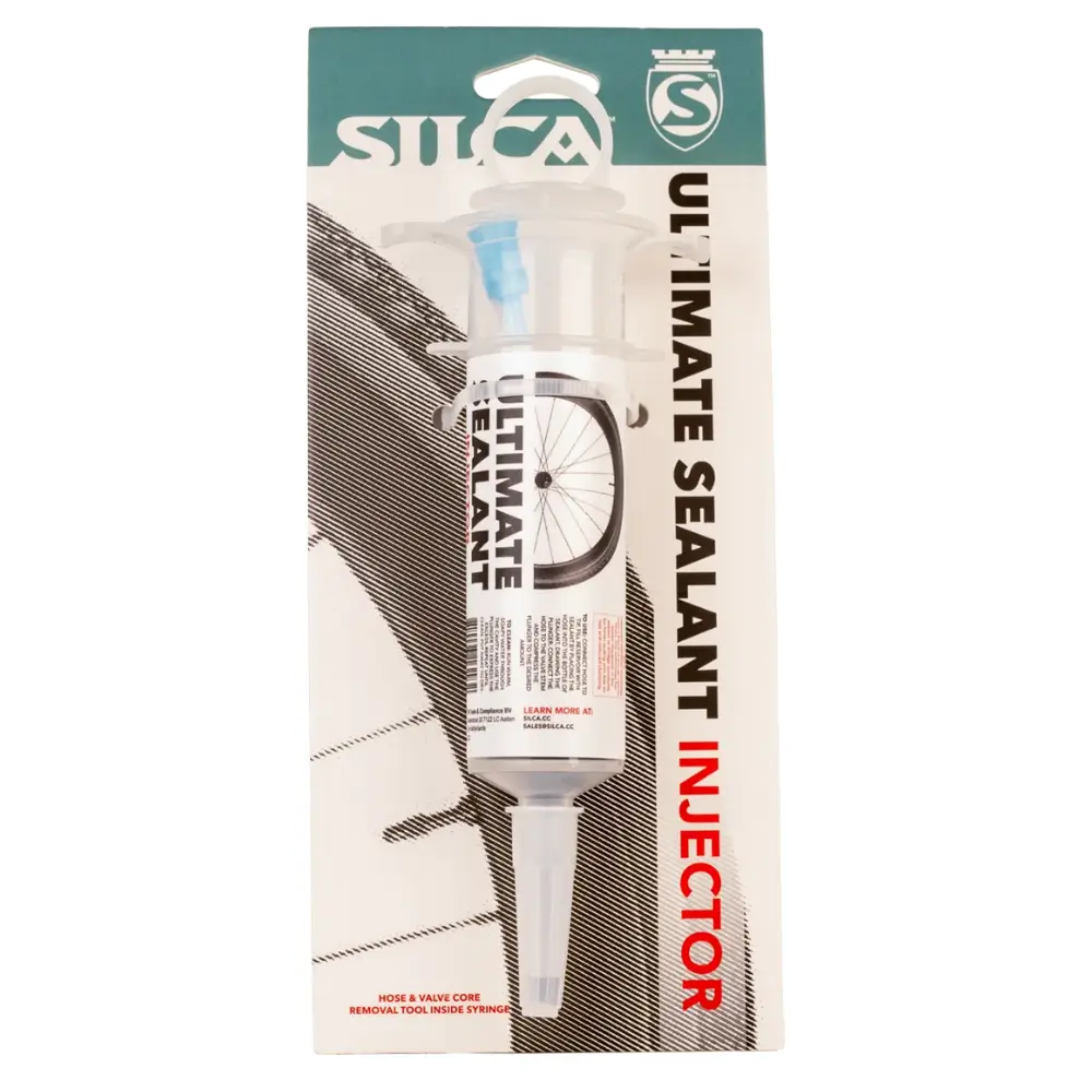 A Silca Ultimate Sealant Injector in retail packaging.