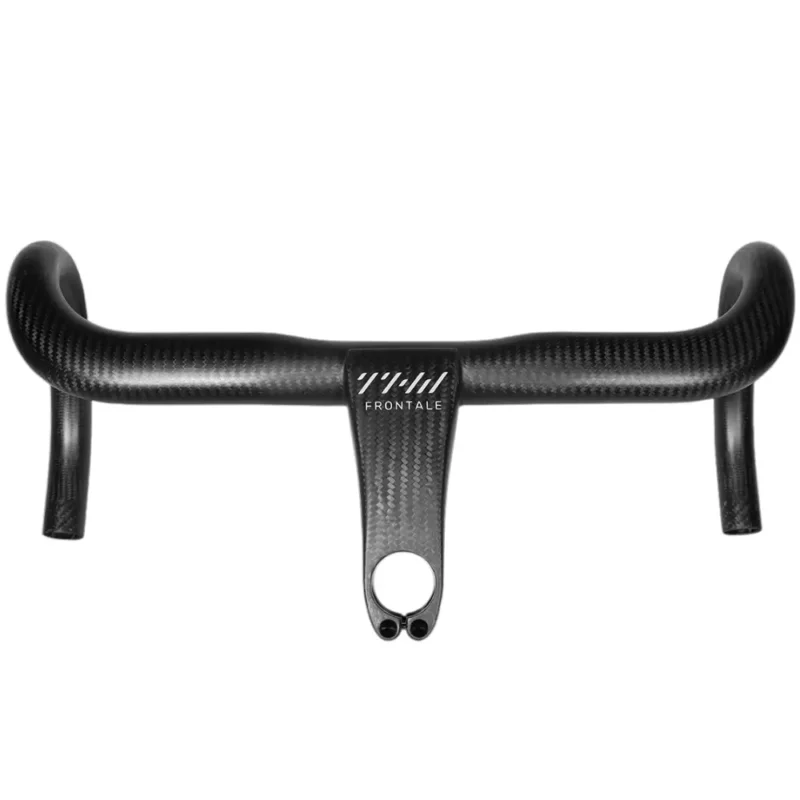 A top down image of a THM Frontale ICR One-Piece Road Handlebar.