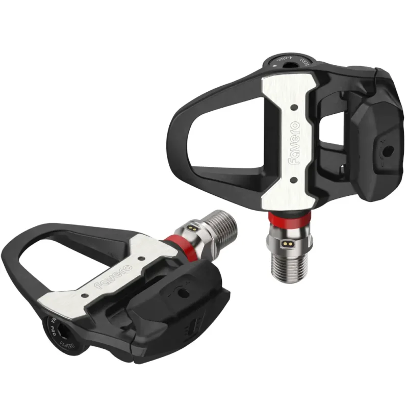 A set of Favero Assioma PRO RS-2 Power Meter Pedals.