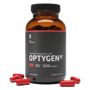 A bottle of First Endurance OptygenHP