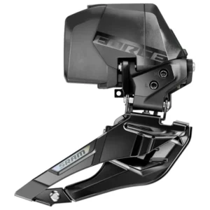 A black SRAM Force E1 AXS Front Derailleur.