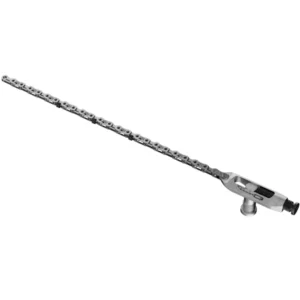 A silver SRAM Thread Mount Chainring Removal Tool that can be used for all Thread Mount chainrings.