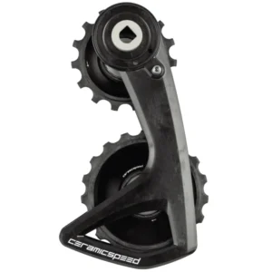 A black CeramicSpeed Alpha RS OSPW for SRAM RED Force rear derailleurs.