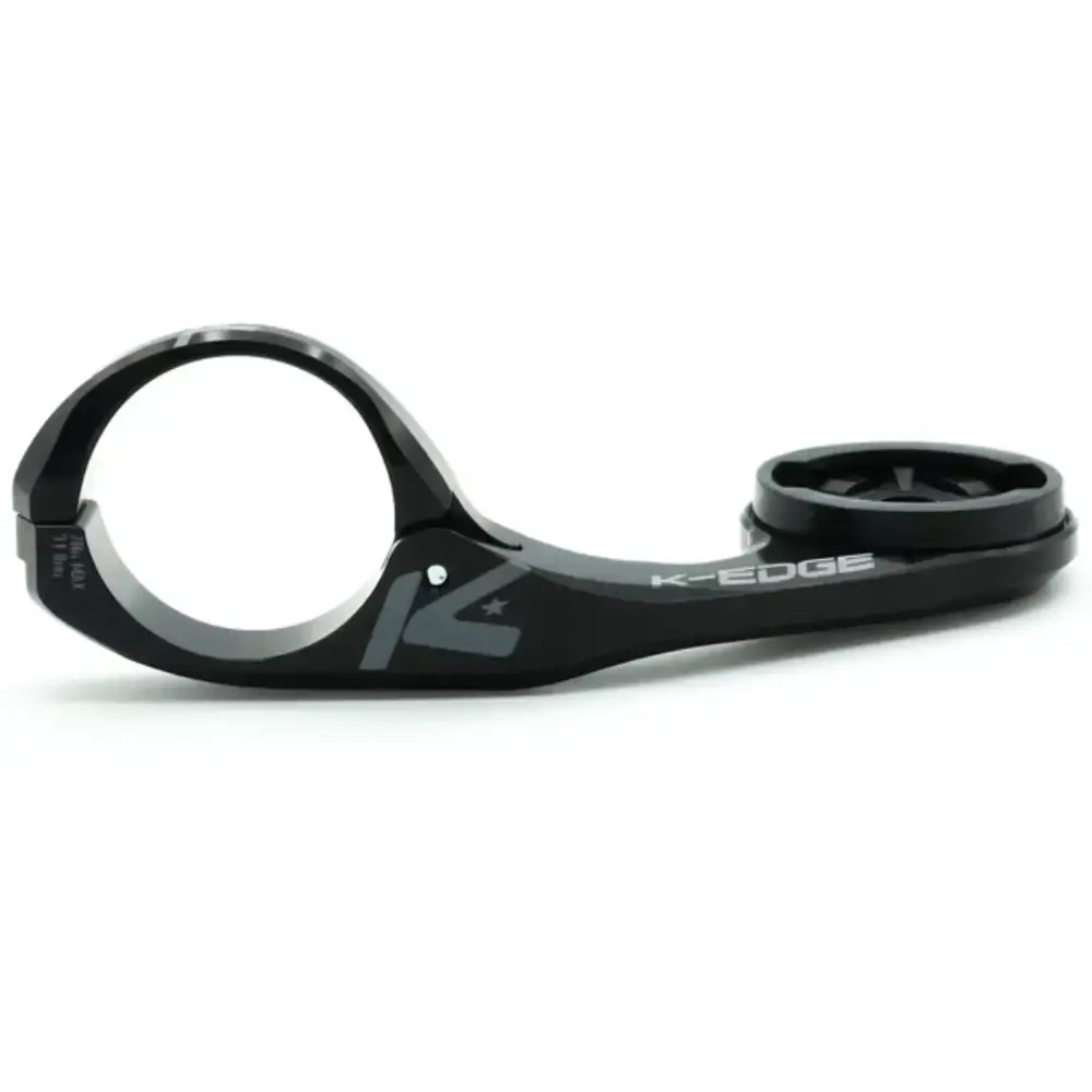An angled view of a black K-EDGE Garmin Max Mount.