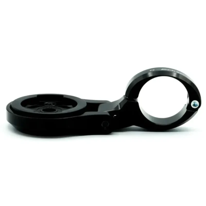The side of a black K-EDGE Garmin Sport TT Mount.