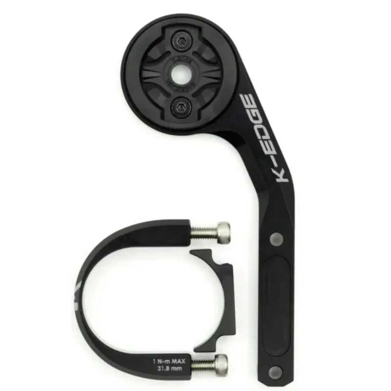 A black K-EDGE Sport Mount for Garmin.