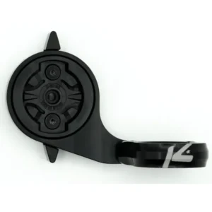 A top view of a black K-EDGE TT Mount for Garmin.