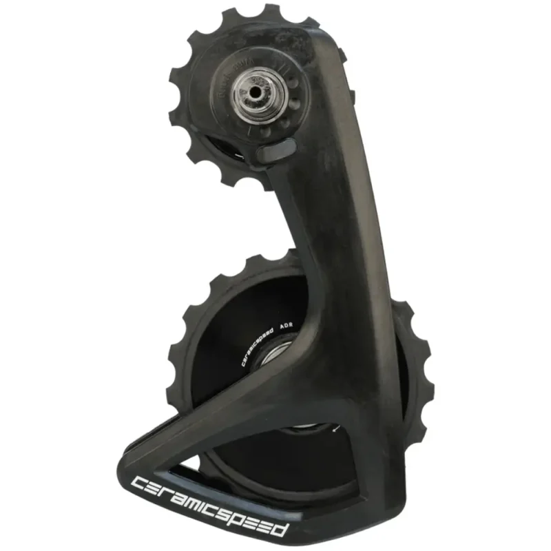 A black CeramicSpeed Alpha RS OSPW for Shimano 9250/8150 Rear Derailleurs.