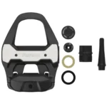 A black and silver left Favero Assioma PRO RS Replacement Pedal Body with accessories.