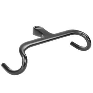An angled front view of a Yoeleo H21 One-Piece Road/Gravel Handlebar