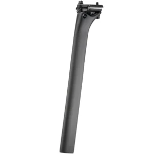 A matte black SEKA Spear Seatpost