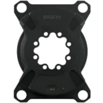 A black Sigeyi AXO SL SRAM 8-Bolt Road:Gravel Power Meter.