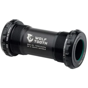 A black Wolf Tooth BSA 24MM Bottom Bracket