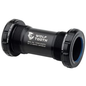 A black Wolf Tooth BSA DUB Bottom Bracket
