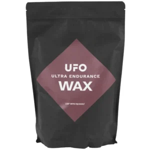 The front of a 750 gram bag of CeramicSpeed UFO Ultra Endurance Wax