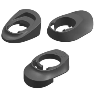 Three black headset spacers for the SEKA Rapier Handlebar