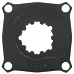 A black, 4-bolt 104 BCD Sigeyi AXO SL Cane Creek eeWings MTB Power Meter Spider