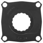 A black, 4-bolt 104 BCD Sigeyi AXO SL Race Face MTB Power Meter Spider