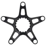 A black Garbaruk 110x5 Road/Gravel Spider