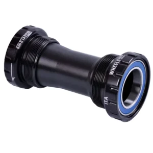 A black Wheels MFG Italian Threaded ABEC-3 24 MM Bottom Bracket