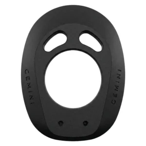 A black Gemini Headset Bearing Cover for Specialized Tarmac SL8