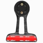 A carbon fiber long version Gemini Vostok Computer Mount with red 3M VHB tape preinstalled