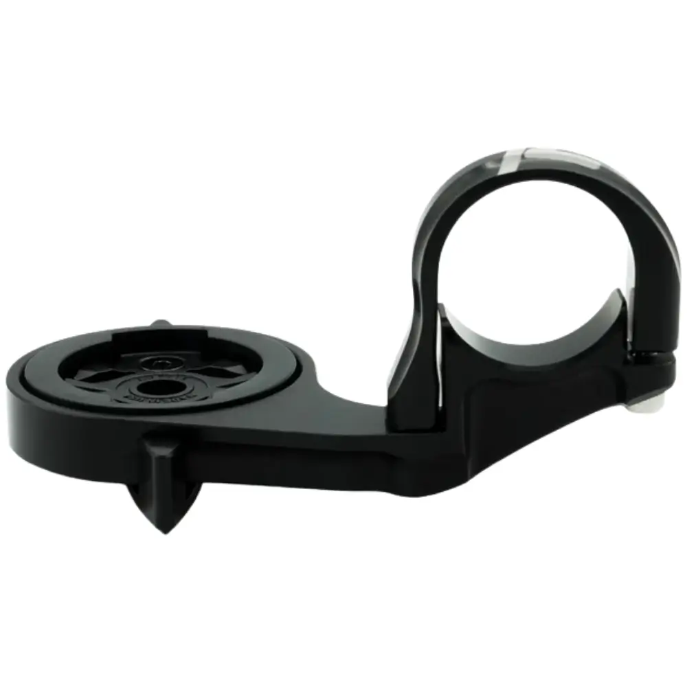 The side of a black K-EDGE TT Mount for Garmin computers.