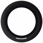 The front of a black ROTOR Aero Crown 2.0