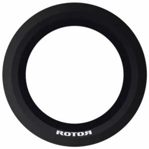The front of a black ROTOR Aero Crown 2.0