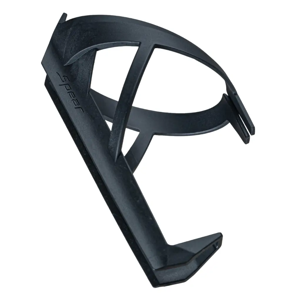 A black SEKA Spear Aero Bottle Cage for the seat tube
