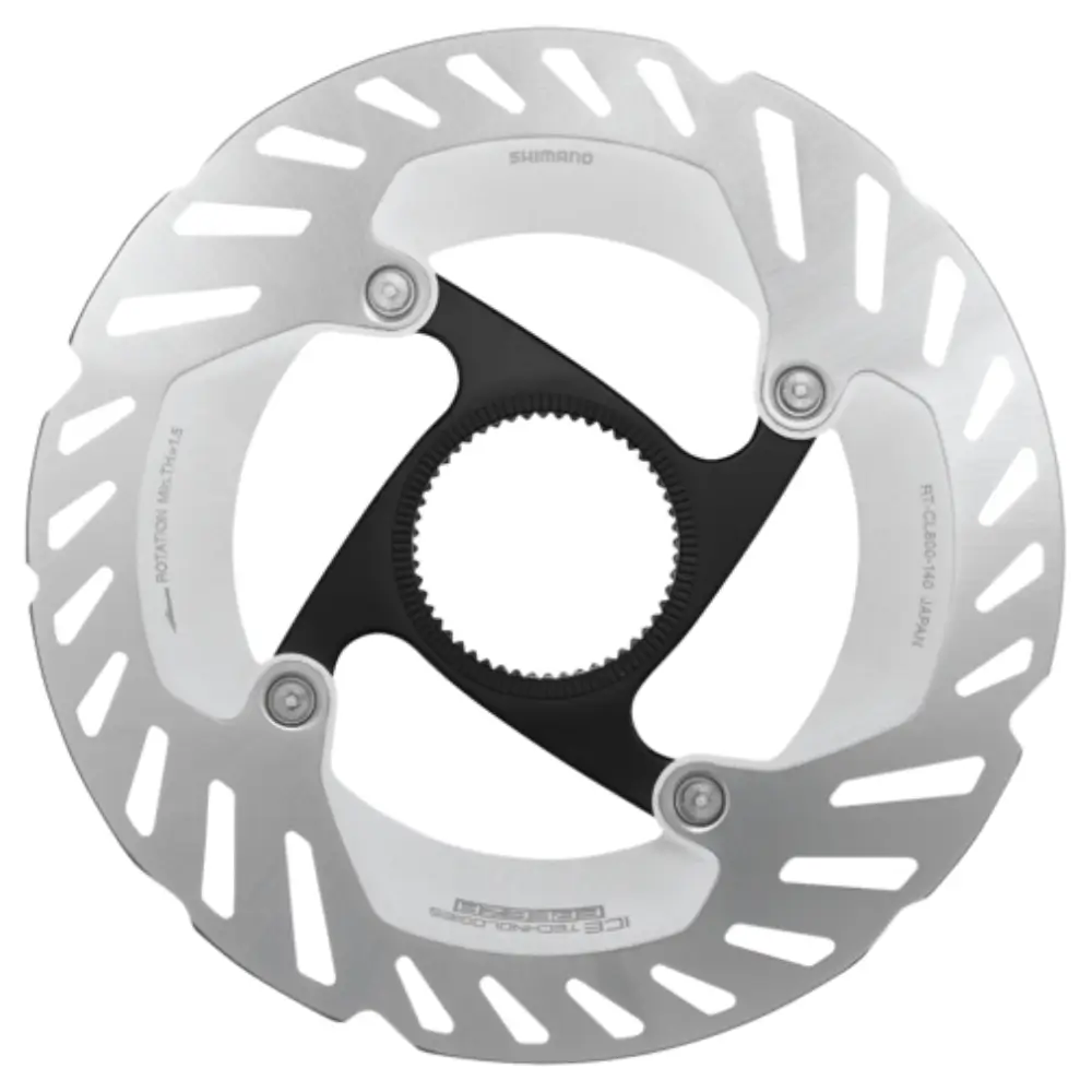 A Shimano Ultegra/XT RT-CL800 Centerlock Disc Brake Rotor in size 140MM