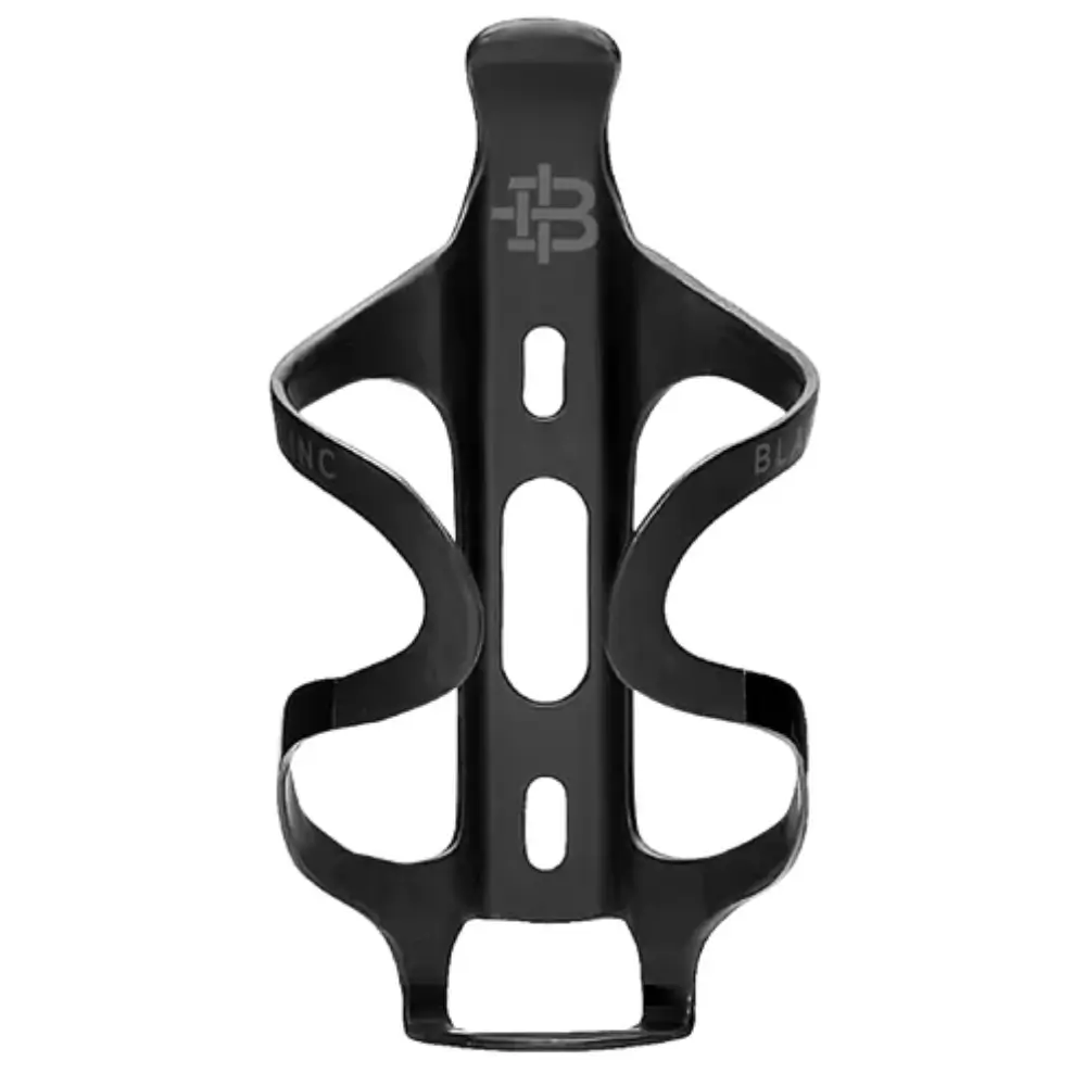 A Black Inc Carbon Water Bottle Cage