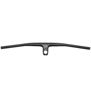 A black Black Inc MTB Integrated Barstem viewed from above