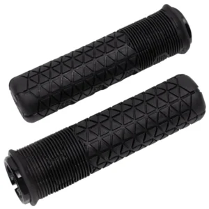 A pair of black ENVE Fractal Trail Lock-On Grips