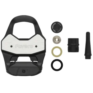 A Favero Assioma PRO RL Replacement Pedal Body and replacement parts.