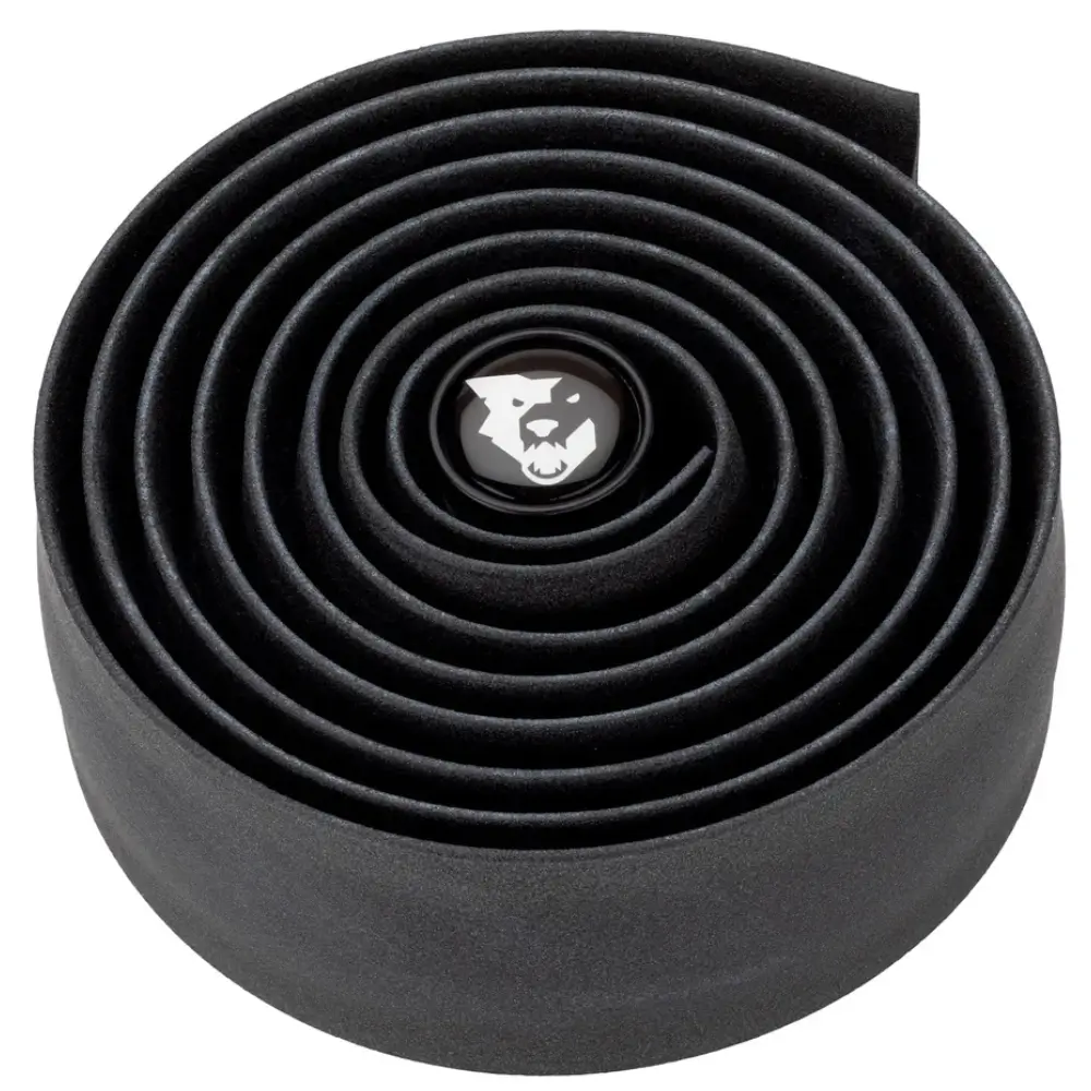 A single roll of black Wolf Tooth Supple Bar Tape