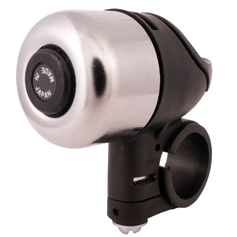 A chrome Incredibell Ace Bike Bell