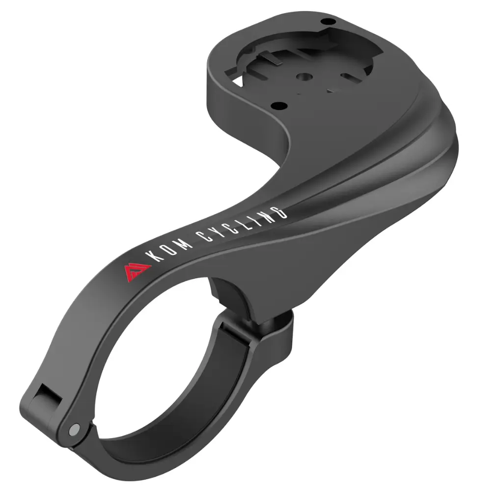 A black KOM Cycling Garmin Classic Computer Mount