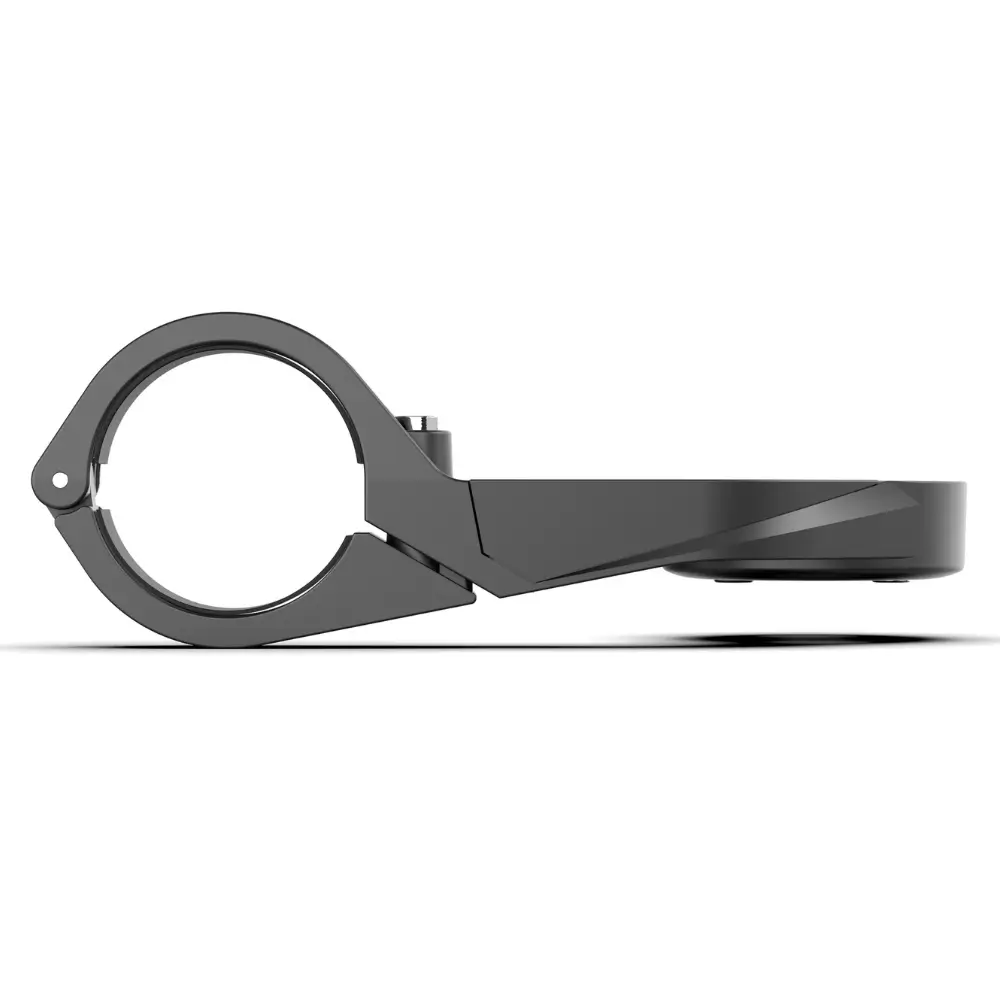 A KOM Cycling Wahoo Aero Computer Mount viewed from the side