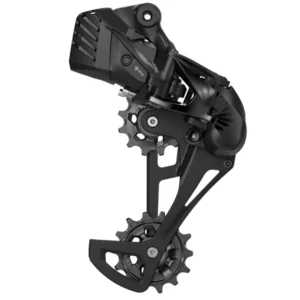 A black SRAM Eagle AXS S500 Rear Derailleur