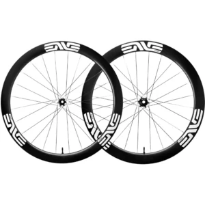 A ENVE G SES 4.5 Pro Disc Brake Gravel Wheelset with white decals